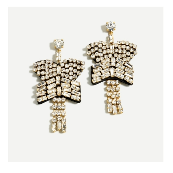 J. Crew Jewelry - Sparkle Butterfly Earrings